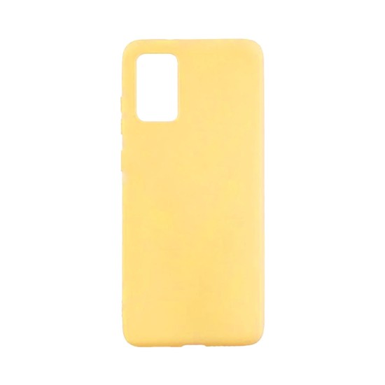 Capa de Silicone para Samsung Galaxy S20/S11E Amarelo